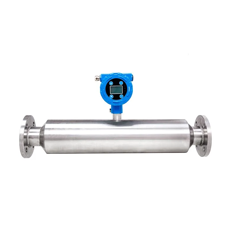 Máy đo nồng độ bùn dạng ống nội tuyến bằng thép không gỉ cho hệ thống đường ống hỗ trợ máy ép lọc